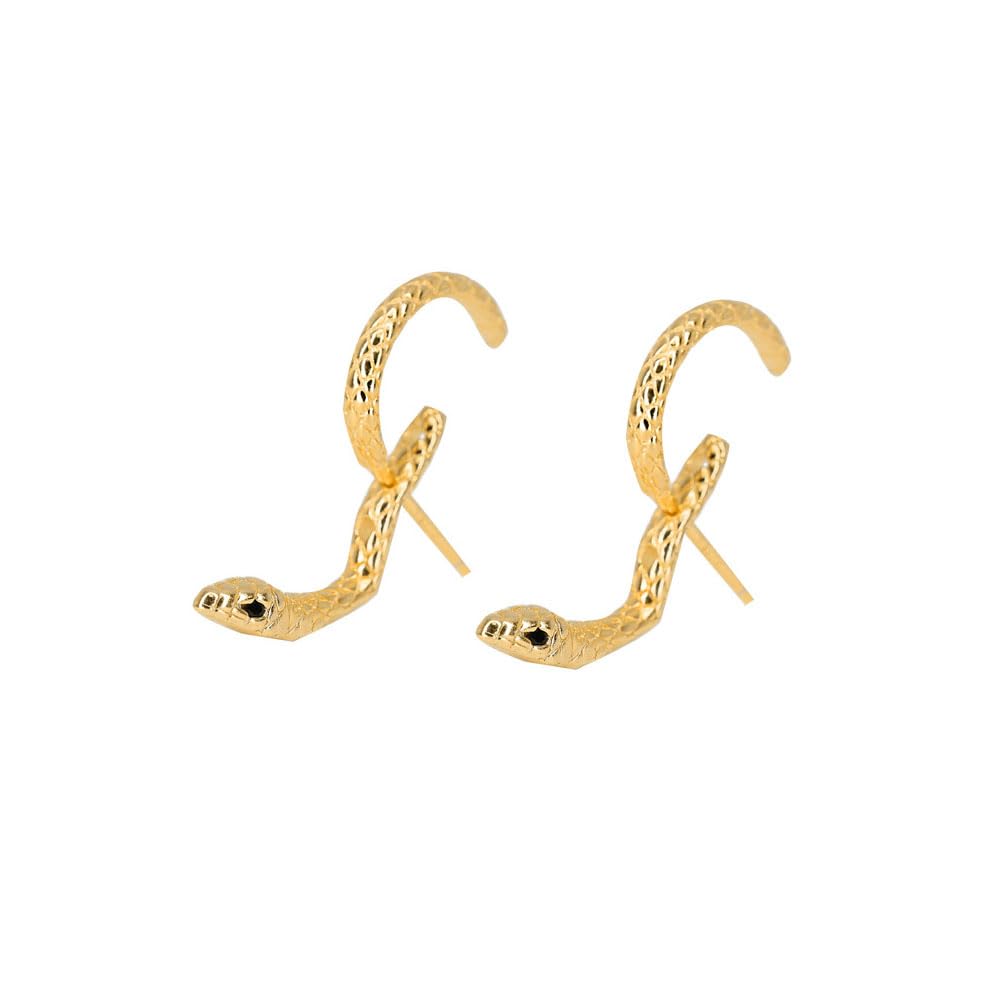 Amazon.com: Snake Earrings for Women Gold Snake Silver